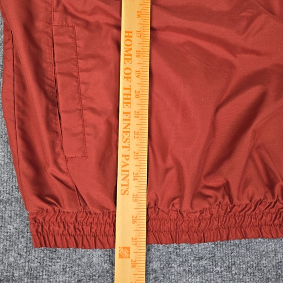 Vintage OU Oklahoma Sooners Lined Windbreaker Vest Jacket Side Zip V-Neck Mens M - Picture 11 of 11